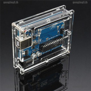 Gonj3 เคสอะคริลิคใส สําหรับคอมพิวเตอร์ Arduino R3