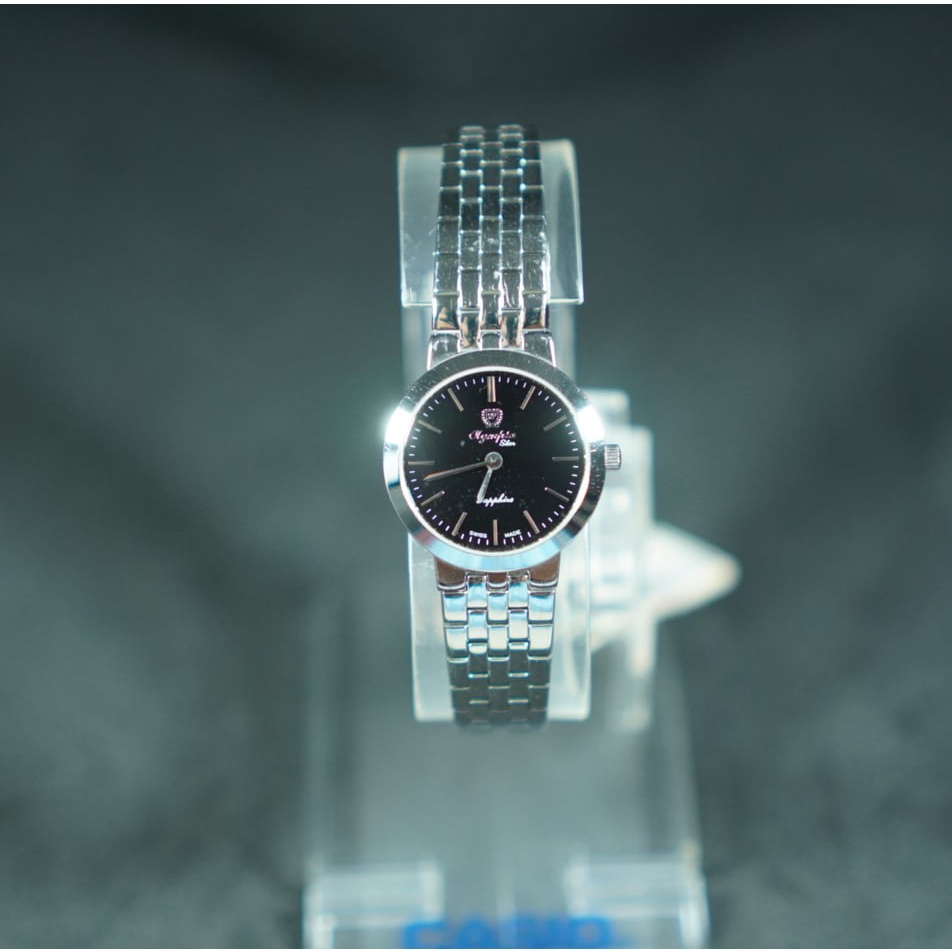 OP olym pianus sapphire นาฬิกาข้อมือผู้หญิง รุ่น 58003L-206 เรือนเงิน (ของแท้ประกันศูนย์ 1 ปี )  NATEETONG