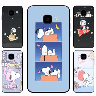 เคสโทรศัพท์แบบนุ่ม snoopy สําหรับ samsung j 4+j6+j2 j4 j 7 core a 2 core j7 pro j 4 j 6 2018