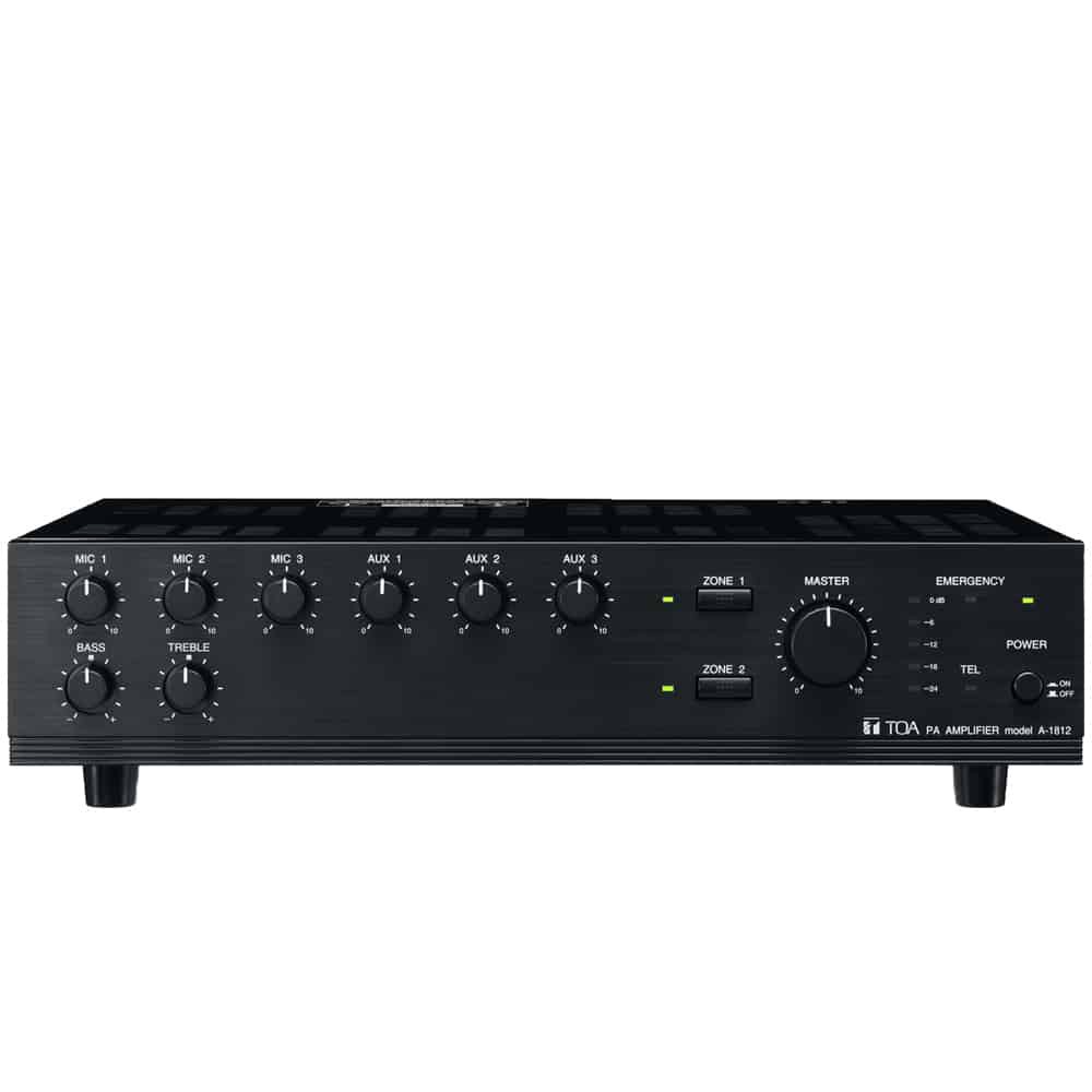 TOA A-1812 ER Mixer Power Amplifier 120W มิกเซอร์ขยายเสียง