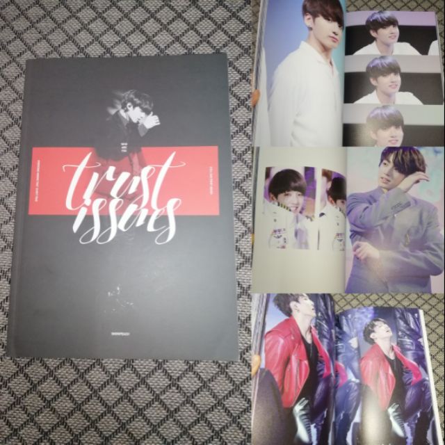 PHOTOBOOK JUNGKOOK BTS TRUST ISSUE PHOTOBOOK