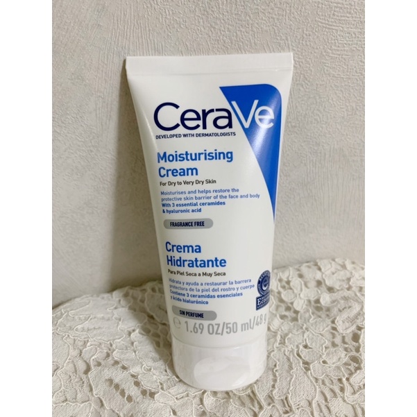 **ถูก แท้ % ** Cerave Moisturizing Cream (เซราวี) ครีมบำรุงผิวหน้าและผิวกาย สำหรับผิวแห้ง-แห้งมาก สั่งตรงจากบริษัท