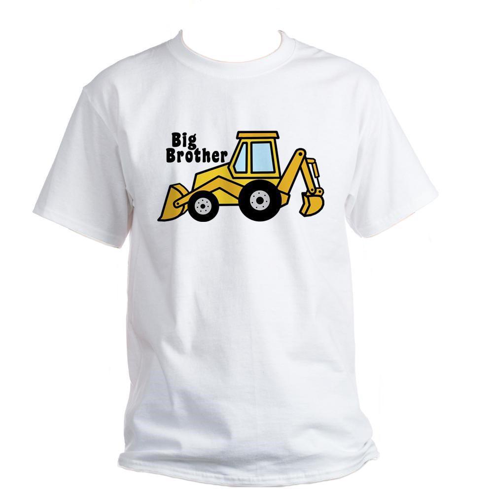เสื้อยืด Big Brother Backhoe Cool Custom