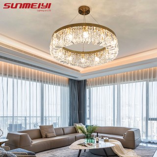 Sunmeiyi โคมไฟ Led ทรงกลมสีทองสไตล์นอร์ดิกสําหรับติดเพดานห้องนอนห้องครัวห้องนั่งเล่น