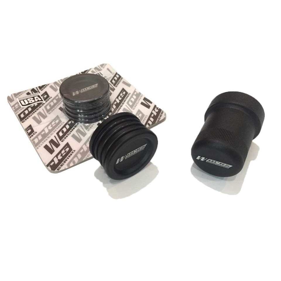 เครื่องยนต์ Cam Shaft Seal Cover Cap 3 O-ring Solenoid Cover Works Engineering Honda B-series VTEC