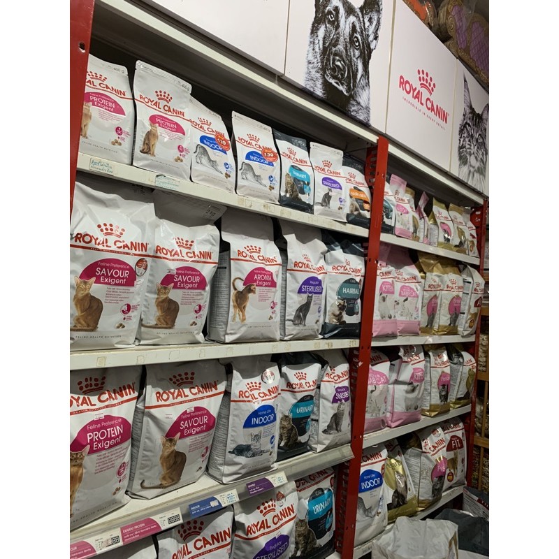 Royalcanin  FIT รอยัลคานินแมว สูตร ฟิต แบบ แบ่งบรรจุ ถุงใส  ขนาด 500กรัม 😽ราคาพิเศษ ❣️