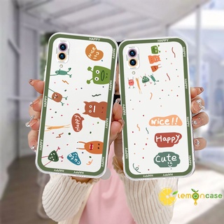 เคสโทรศัพท์มือถือแบบนิ่ม For VIVO Y12S Y12 Y20 Y15S Y91C Y21 2021 Y21A Y21T Y30 Y21S Y20S Y12i V21 V23E Y75 T1 Y55 Y75 Y16  Y91 Y30i Y93 Y95 Y15 Y17 Y50 Y53S Y51 2020 Y51A Y33T Y10 Y33S Y1S Y11 Y31  ลายมอนสเตอร์น่ารัก