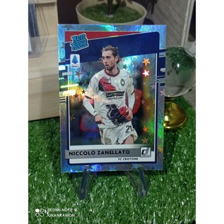 การ์ดนักฟุตบอล 2020-21 CHRONICLES SOCCER NICCOLO ZANELLATO DONRUSS OPTIC RATED ROOKIE PURPLE