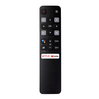 ใหม่ ของแท้ รีโมตคอนโทรล RC802V FNR1 สําหรับสมาร์ททีวี TCL Android 4K Netflix YouTube 49P30FS 65P8S 55C715 49S6800 43S434