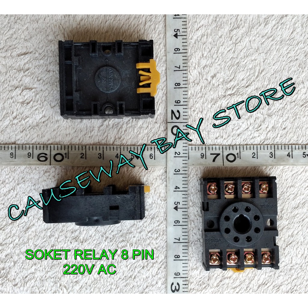 ซ็อกเก็ต RELAY 8 PIN 220VAC