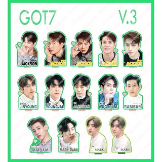 [STANDY] GOT7 BLACK Set  แบบครึ่งตัว