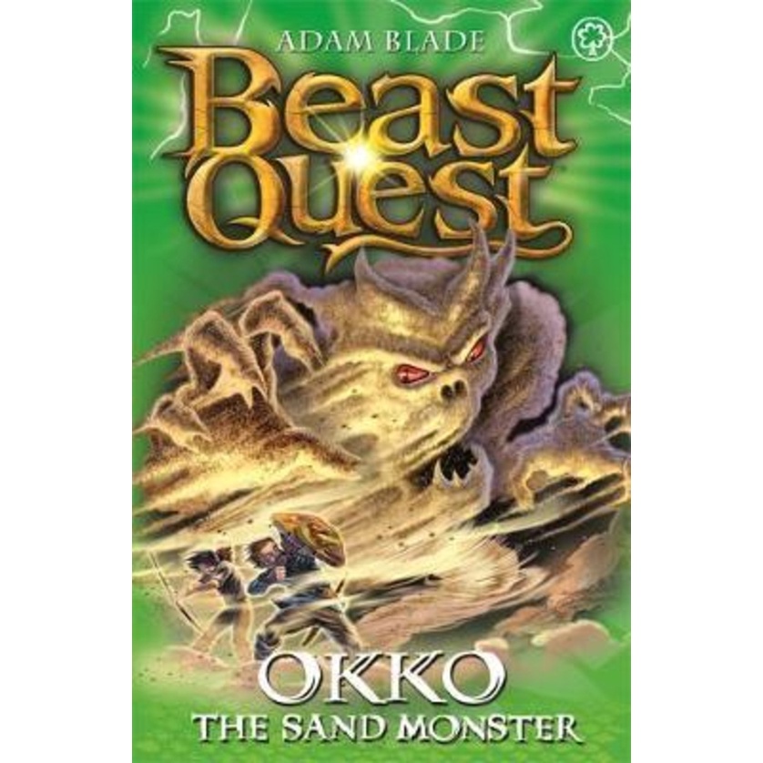 Okko the Sand Monster : Series 17 Book 3 by Adam Blade (ฉบับสหราชอาณาจักรปกอ่อน)