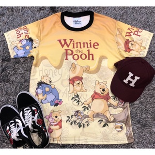 เสื้อยืด &amp; เดรสลายหมีPooh