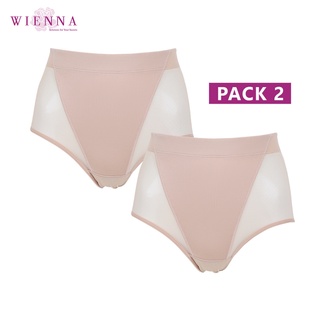 WIENNA PANTS  DY12102 DY12103 แพ้นท์เวียนนา กางเกงกึ่งสเตย์ขากลม ความกระชับระดับปานกลาง สีดำ สีนู้ด แพ็ค 2 ชิ้น