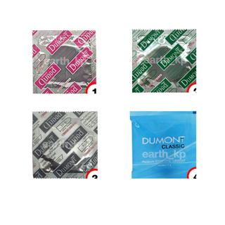 ถุงยางอนามัย Dumont condom ***แบ่งขายแบบซอง 1 ชิ้น*** ยี่ห้อดูมองต์ แฟร์ ซิลค์ และเจลหล่อลื่นแบบซอง