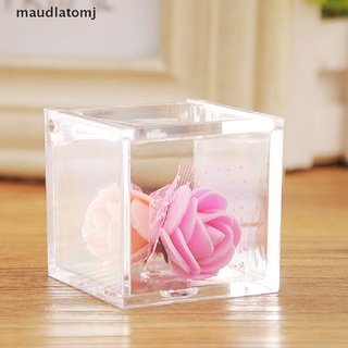 Maud กล่องพลาสติกใส ขนาดเล็ก สําหรับใส่ขนมหวาน DIY