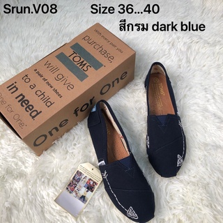 Toms รองเท้าผ้าใบผู้หญิงแบบสวม