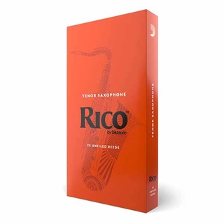 Rico ลิ้น Tenor Saxophone Rico กล่องส้ม กล่องละ 25 ชิ้น ลิ้น เทเนอร์แซกโซโฟน Rico RKA25XX