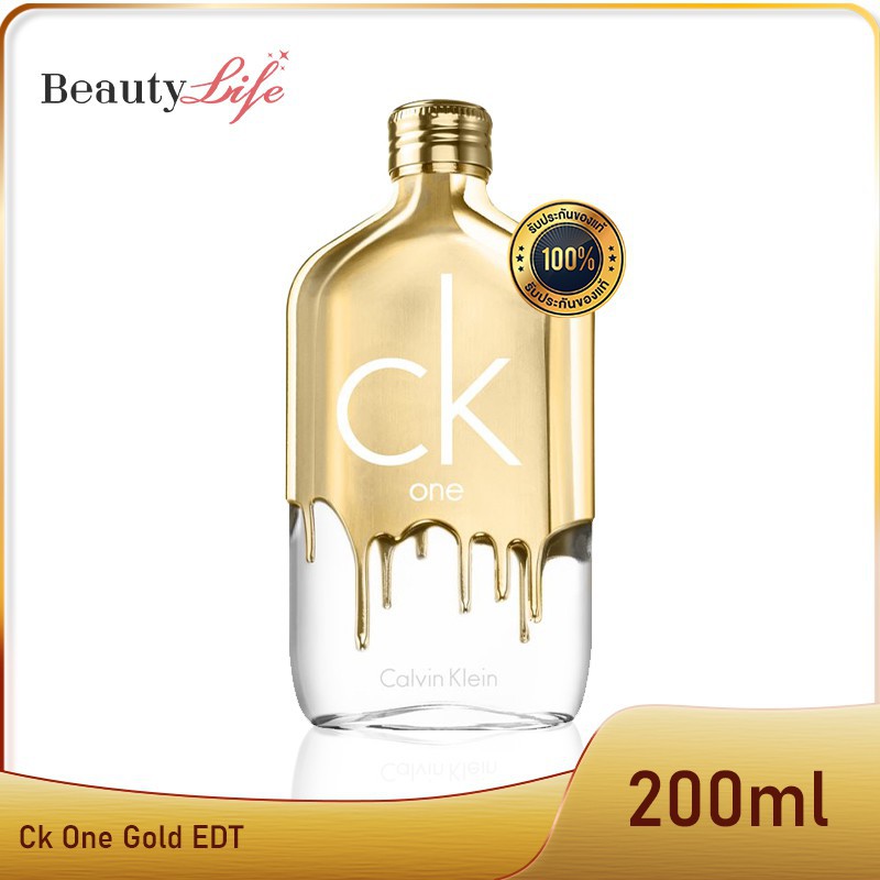 [รับ500Coins โค้ด CCB1JUN500] Calvin Klein Fragrance น้ำหอม CK One Gold Eau De Toilette Spray ปริมาณ