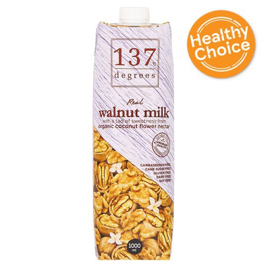 💥โปรสุดพิเศษ!!!💥 137 ดีกรี น้ำนมวอลนัท สูตรดั้งเดิม ไม่ผสมถั่วเหลือง 1000มล. 137 degrees original wa
