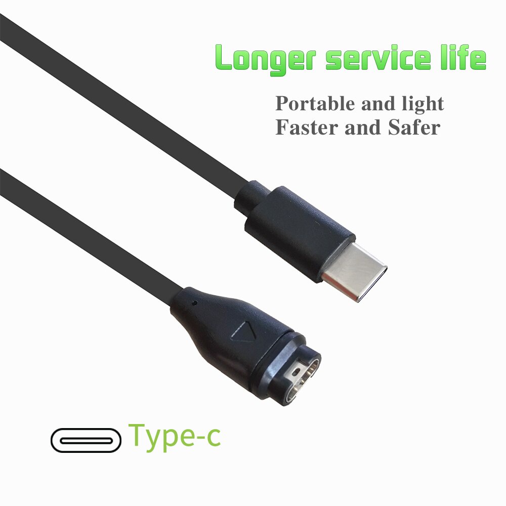 สายชาร์จ Garmin USB TypeC for Garmin Fenix 6 6s 6X pro solar / 5 5S 5X