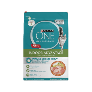 [ส่งฟรีขั้นต่ำ 299] PURINA ONE INDOOR ADVANTAGE เพียวริน่า วัน อินดอร์ แอดแวนเทจ อาหารแมวแบบเม็ดสำหรับแมวโตเลี้ยงในบ้าน 6.6 kg.