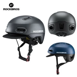 【TH Delivery】ROCKBROS หมวกกันน็อคจักรยาน Breton น้ำหนักเบา 275g หมวกสเก็ต/สกู๊ตเตอร์ สายรัดสะท้อนแสง ปรับขนาดได้ 57-62cm