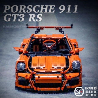 บล็อกตัวต่อเลโก้ รถแข่ง 42056 Porsche 911gt3 สําหรับผู้ใหญ่