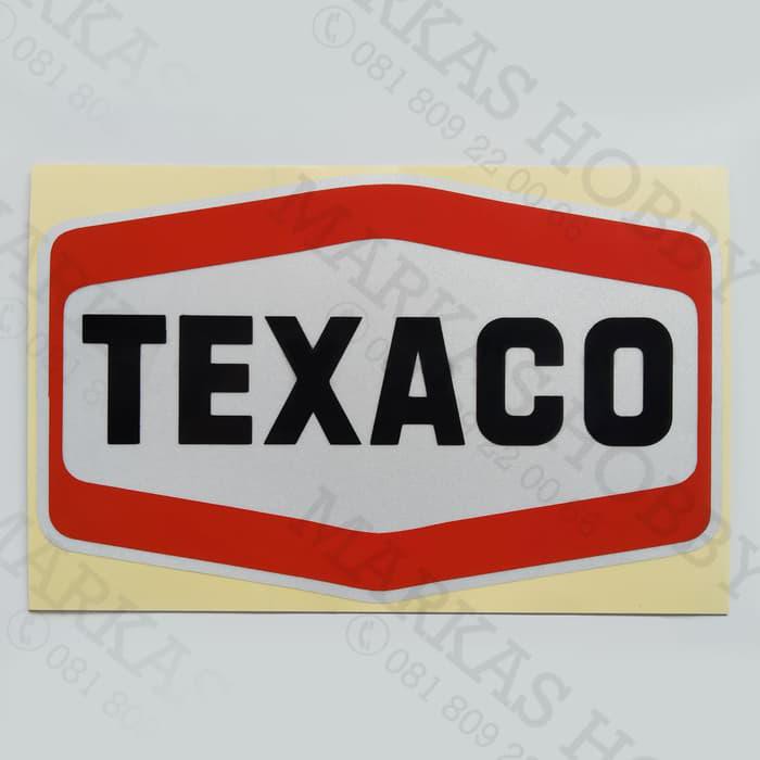 สติ๊กเกอร์ / สติ๊กเกอร์โลโก้ Texaco