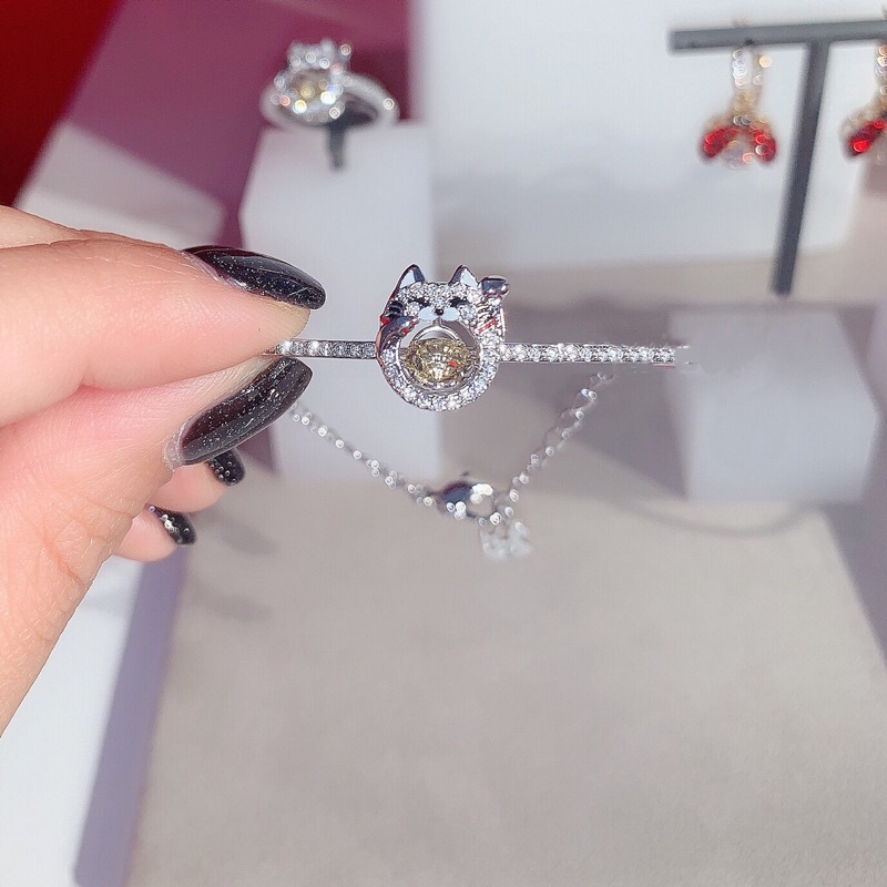 พร้อมส่ง Swarovskiแท้ใหม่ 2021 สร้อยข้อมือ swarovski ของแท้ ของแท้ 100% แท้招财猫手镯