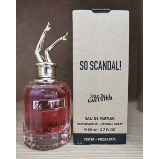 น้ำหอมแท้ Tester so scandel jean paul  edp  80ml