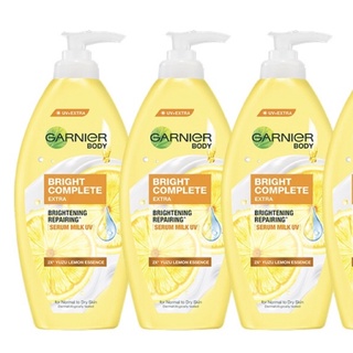 Garnier Lotion การ์นิเย่ เอ็กซ์ตราไลท์ ไวท์เทนนิ่ง รีแพร์ริ่ง มิลค์ โลชั่น 400ml