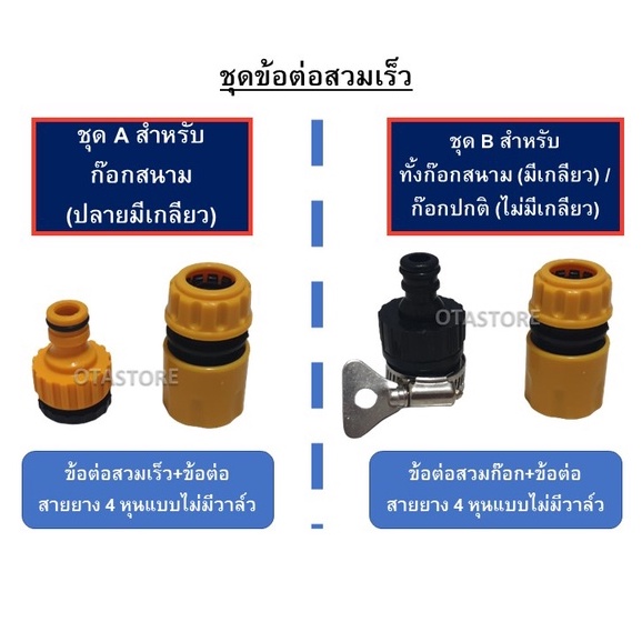 OCEANSTONE สายยาง (เขียวถัก) รุ่น SUPER A108-EX เกรด A+ 4 หุน (1/2) 10 เมตร – 20 เมตร 10 เมตร 20 เมตร สายยางฉีดน้ำ ราคา ถูกที่สุด ดีลบีเคเค แกลเลอรีภาพที่ 4