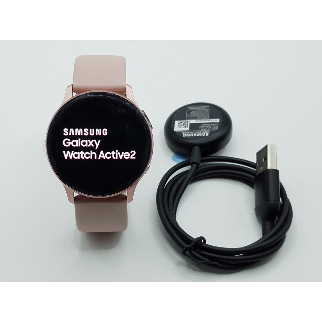 นาฬิกา SAMSUNG GALAXY WATCH ACTIVE 2 SM-R830 40 MM พร้อมสายชาร์จ (สภาพใหม่) #S46