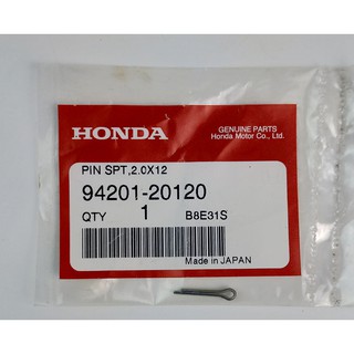 94201-20120 PIN SPT,2.0X12 Sonic125 แท้ศูนย์