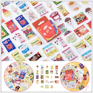 ❉ Delicious Snacks Sealing สติ๊กเกอร์ ❉ 45Pcs/Box DIY Diary Scrapbooking Decals สติ๊กเกอร์