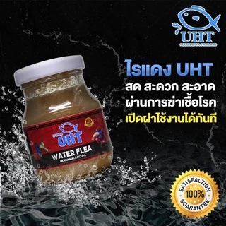 อาหารปลา UHT ไรแดง อาร์ทีเมีย ลูกน้ำ อาหารปลากัด อาหารลูกปลา ปลากัด ปลาแรกเกิด ปลาหางนกยูง ผ่านการฆ่าเชื้อ สะอาด ปลอดภัย