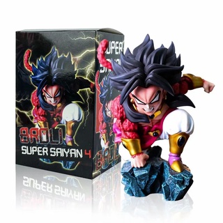 โมเดลฟิกเกอร์ Super Saiyan Super Four Broly Q Version ของเล่นสําหรับเด็ก ปี 2021△