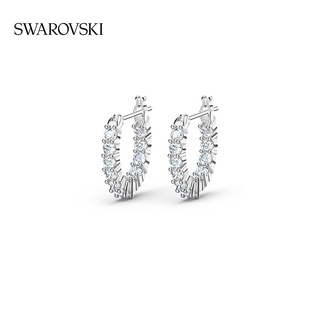 Swarovski Vittore ต่างหู ครบรอบ 125 ปี สไตล์คลาสสิก แวววาว ของขวัญ สําหรับเด็กผู้หญิง