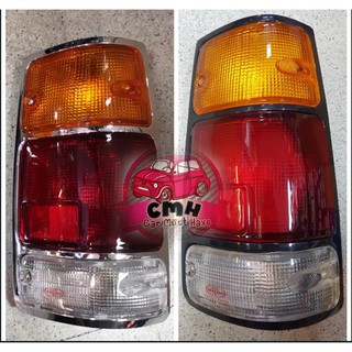 ไฟท้าย เดิมๆ ISUZU TFR ปี 89-96 ขอบชุบโครเมี่ยม และ ขอบดำ (ขายแยก ซ้าย ขวา)