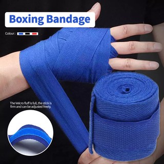 ราคาผ้าพันมือชกมวย Boxing Hand Wraps ผ้าพันมือซ้อมมวย  ยาว 3เมตร / 5เมตร