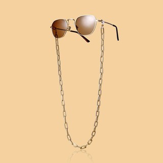 พร้อมส่ง ⭐️ สายคล้องแว่น Gold strap chain glasses สายแว่นอะไหล่ทอง ฮิตสุด น้ำหนักเบา