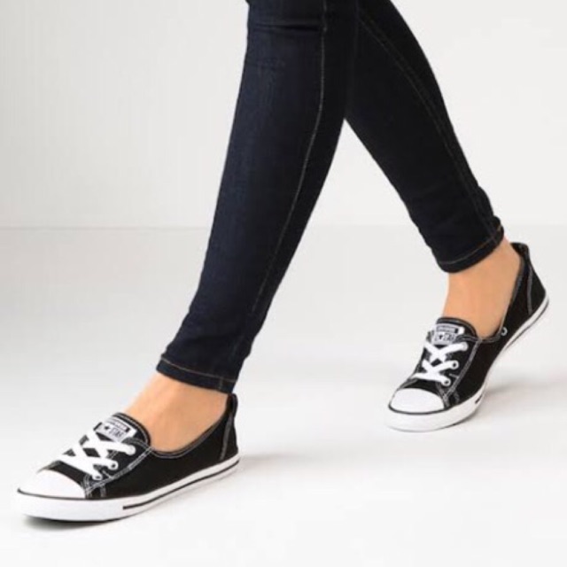 Converse all star ballet lace OX black