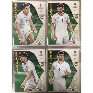 2018 Panini Adrenalyn XL World Cup Russia Soccer Cards Iran