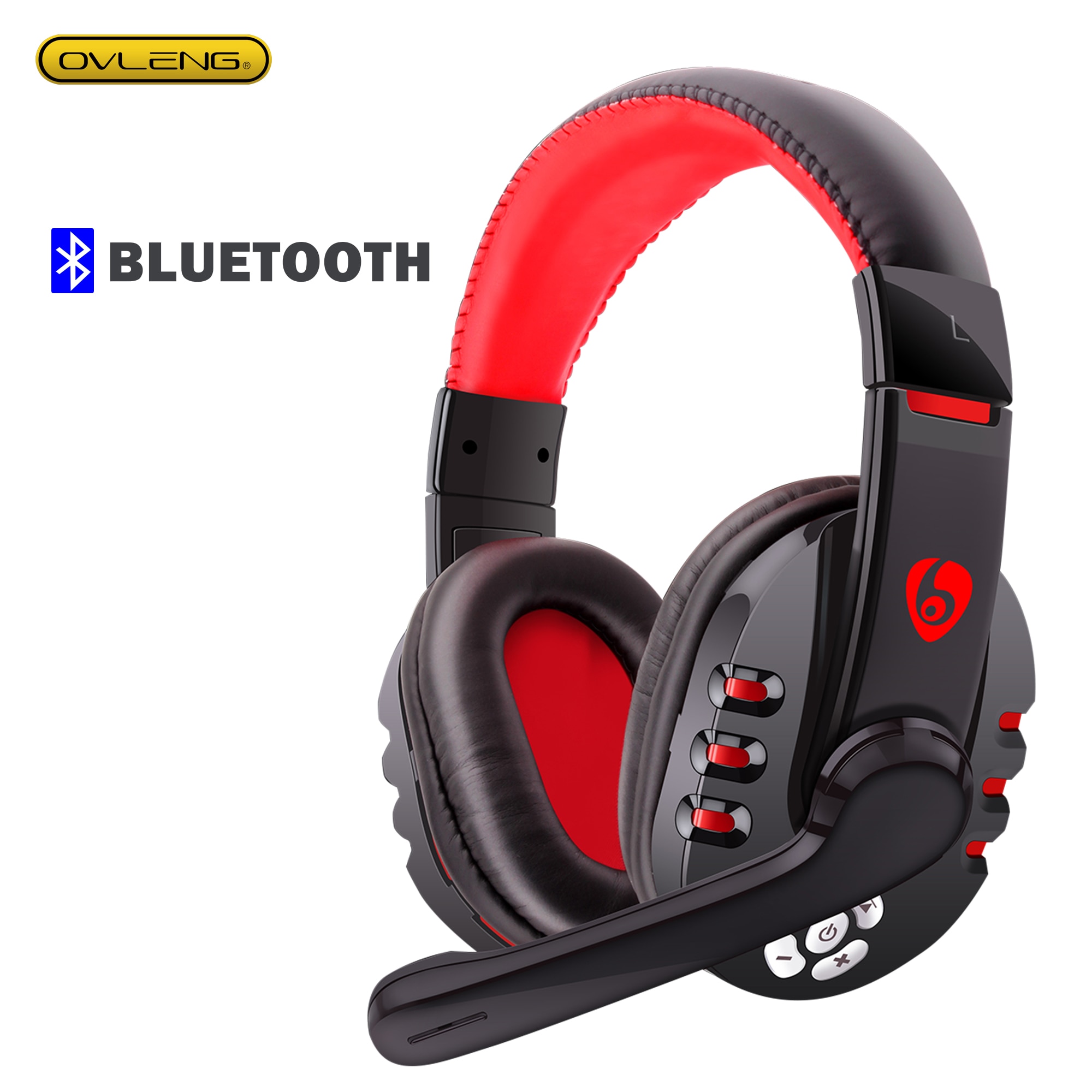 V81 Headphones V5.0 Bluetooth Gaming Headset OVLENG Wireless Stereo