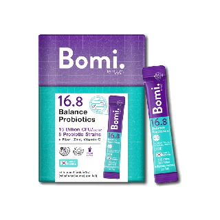 Bomi 16.8 Balance Probiotics (14 x 3g) โบมิ โพรไบโอติก พร้อมทาน จุลินทรีย์ดีเพื่อลำไส้ที่สมดุล ท้องผูก ผิวแพ้ง่าย