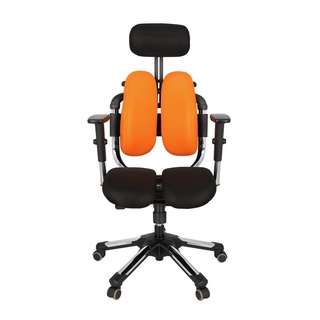 SB Design Square เก้าอี้สำนักงานเพื่อสุขภาพ HARA CHAIR รุ่น V-TYPE-Orange (65x50x130 ซม.)