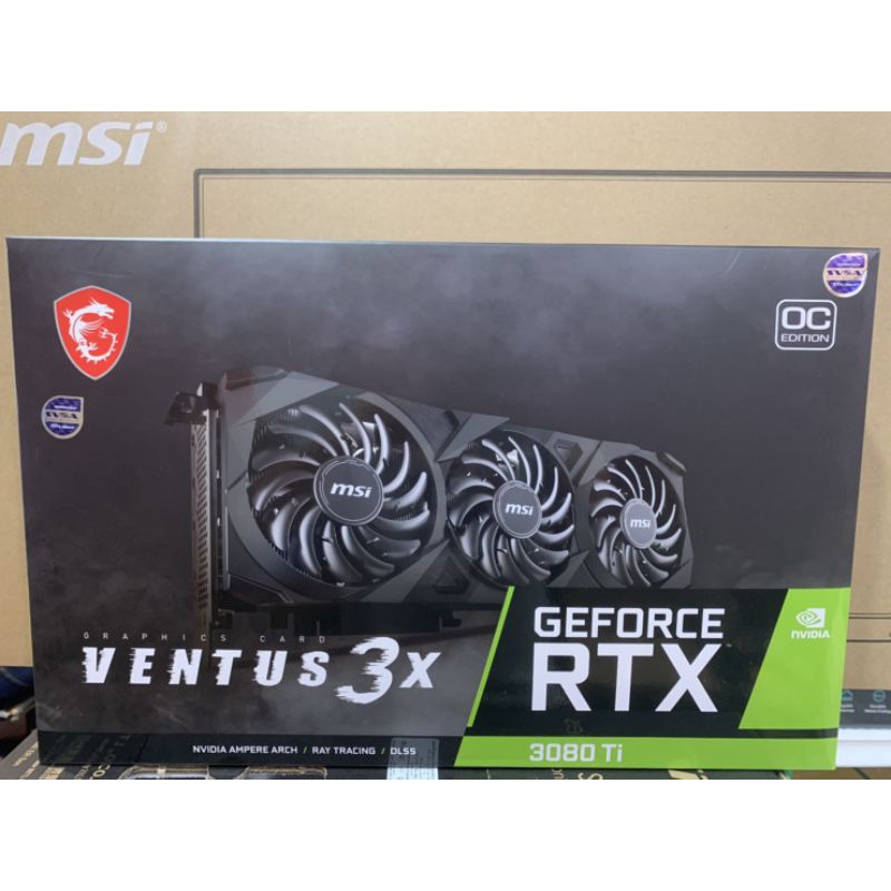 nVIDIA GEFORCE RTX 3080 Ti มือ 1 ไม่เคยโดนไฟ ประกันไทย 3 ปี+ ส่งฟรีครับ ( 3080Ti )