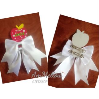 กิ๊ฟโบว์นักเรียน​ (คู่)​ งานแฮนด์เมด​