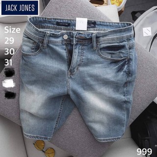 jack jones กางเกงยีนส์ขาสั้น